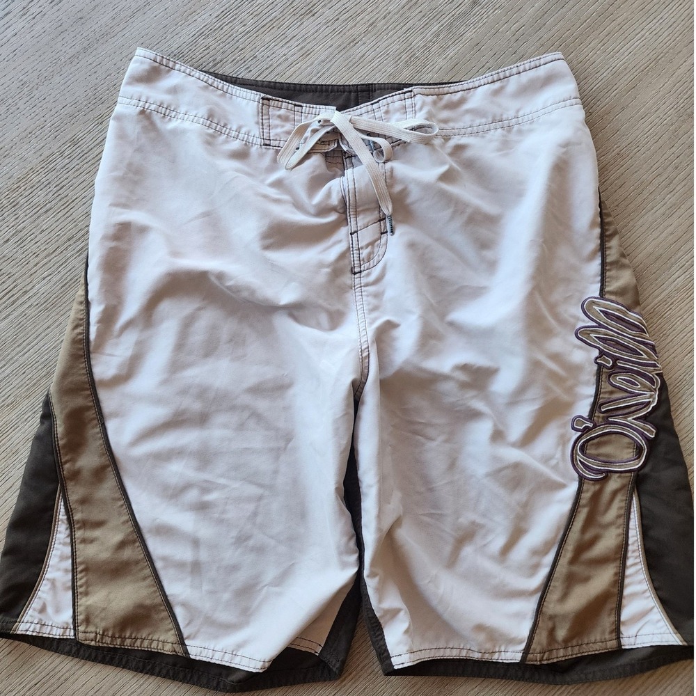 🌊VTG ONeil Board Shorts. Colorblock Surf Trunks, Y2K, Resortwear, coastal Swim